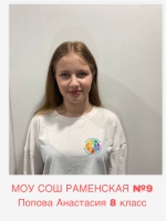 Попова Анастасия Александровна