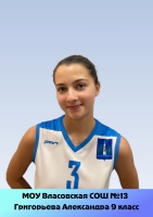 Григорьева Александра Олеговна